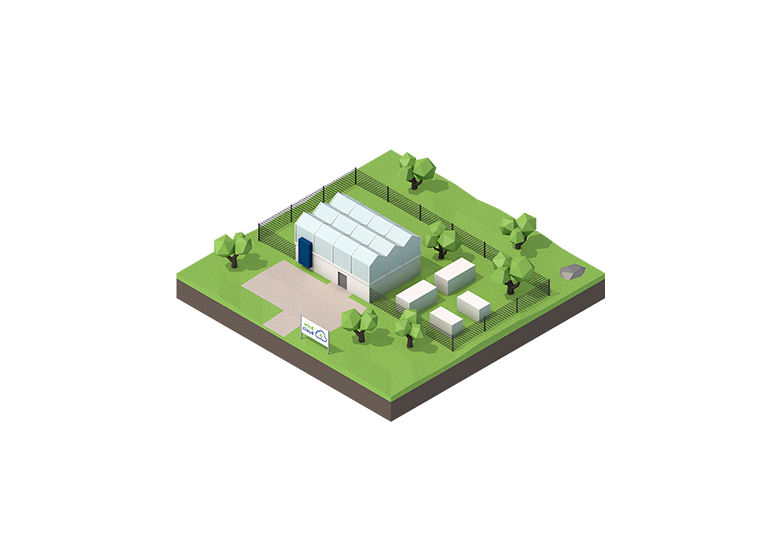 Rechenzentrum | Windcloud 4.0 GmbH Rechenzentrum als 3D-Visual